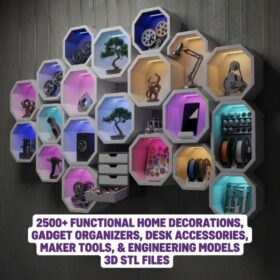 Complete Functional STL Files Design Pack – Home Decor and Gadgets with Lifetime Access - Image 3