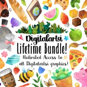 8000+ Hand-Drawn Transparent PNG Graphics: Unlimited Commercial Use Clipart Asset Pack