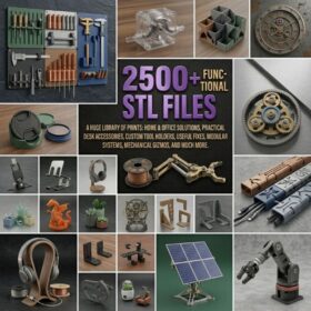 Complete Functional STL Files Design Pack – Home Decor and Gadgets with Lifetime Access - Image 2