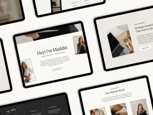 Professional Website Subscription | Elegant Modern Portfolio for WordPress & Shopify | Glimmer - Image 4